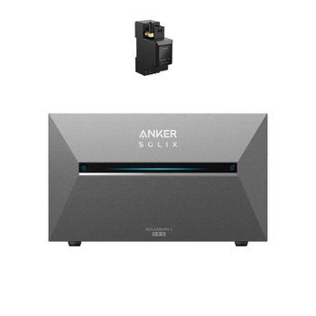 Sistema De Almacenamiento De Energía Anker Solix Solarbank 3 E2700 Pro + A17x7311, 2680 Wh