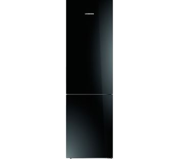 LIEBHERR CBNPgb4855 Fridge Freezer - Black, Black