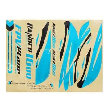 VolantexRC 757-7 Ranger 1600 avión RC piezas de repuesto calcomanías