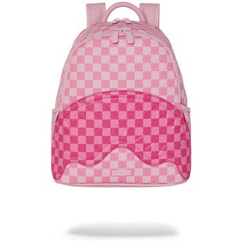 Sprayground Mochila Pink Sharks in Paris Patch Savage para mujer