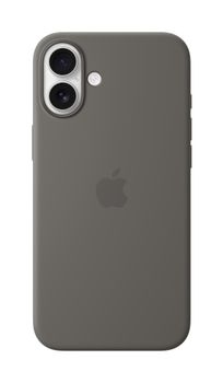 iPhone 16 Plus Silicone Case with MagSafe - Stone Gray