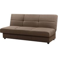 sofa cama clic clac enzo - 3 plazas - marron