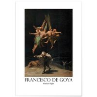 panorama cuadro de aluminio francisco de goya 70x100 cm