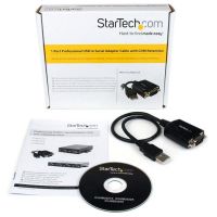 adaptador usb a serie startech icusb2321x 042 m rs232 db9 machomacho negro