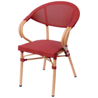 sillon nantes burdeos - aluminio y textilene eme mobiliario