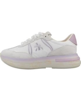 de PREMIATA ZAPATILLAS MUJER MODELO CASSIE COLOR BLANCO 7383