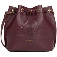 lancaster bolso de mano saco m alba double borgona oscuro para mujer