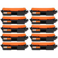 pccom essential hp cf217a toner compatible negro pack 10