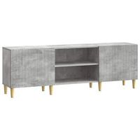 mueble de tv gris hormigon 150 x 31 x 50 cm vidaxl
