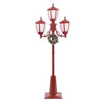 iluminacion interior decoracion 3 faroles rojos 180led