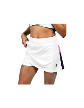Falda de pádel Cartri Zalika blanco Mujer