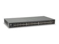 switch level one 50-port fast ethernet switch 2 x gigabit sfprj45 combo