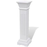 maceta alta clasica cuadrada mdf vidaxl