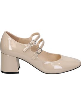 Zapatos Mary Jane De Tacón Corina M5755 En Taupe 35