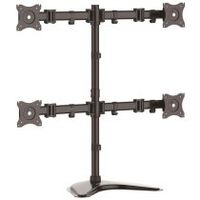 startechcom base de soporte ajustable vesa para 4 monitores de hasta 27 8kg