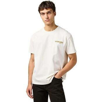Wrangler Camiseta 112362817 CASEY JONES-ECRU para hombre