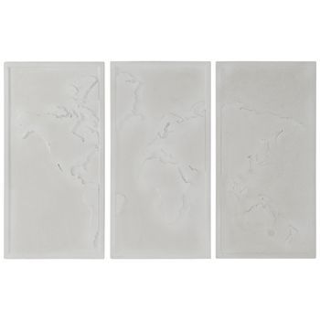 Decoracion Pared Set 3 Mdf 180x4x120 Mapamundi