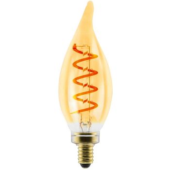 Bombilla led e14 c35 bt deco spiral 2200k dim (3w)