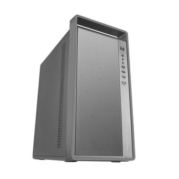 Tacens Fortis Ii Mini Torre Microatx Frontal Mesh Ventilador Trasero 12cm Fdb Acero Spcc Asa Negro