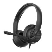 auriculares nilox con cable usb cancelacion de ruido microfono incorporado y control en linea negros