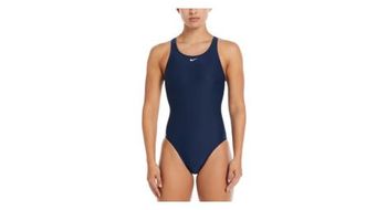 Banador nike swim fastback azul mujer