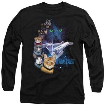 Star Trek Tops y Camisetas Feline Galaxy para mujer