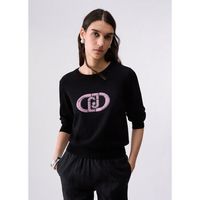 liu jo jersey punto con logo monograma para mujer
