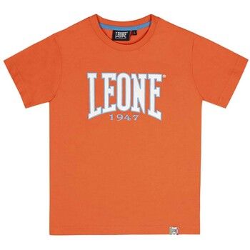 Leone 1947 Tops y Camisetas Boy T-Shirt Short Sleeves New Basic para niño