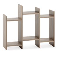 estanteria 3 huecos color roble