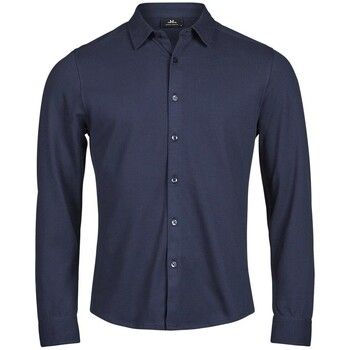 Tee Jays Camisa manga larga Luxury para hombre