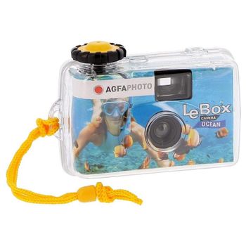 Agfaphoto LeBox Ocean Cámara Desechable Acuática 27 Exposiciones