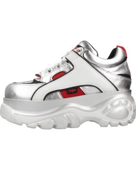 de BUFFALO ZAPATILLAS MUJER MODELO REV COLOR PLATA SILVWHT