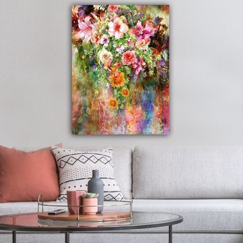 Pintura Decorativa Lienzo 390747358_70100 Multicolor 70x100 Cm