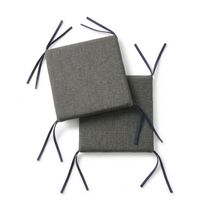 pind pack 246 cojines cuadrados para silla 30x30x35 cm con relleno de espuma con cintas de sujecion funda efecto lino algodon y pes cojin para taburetes comedor y terraza