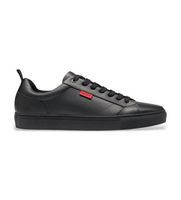 hugo para hombre 50541210 zapatillas morrie negro 42 plano cordones casual