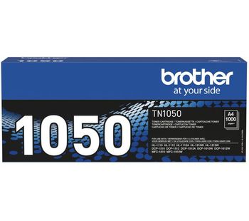 BROTHER TN1050 Black Toner Cartridge, Black