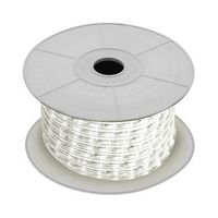manguera led redonda 220v 36 ledm bobina 50m corte 100cm ip65 blanco neutro