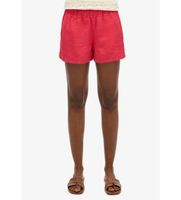 superdry para mujer w7110450a short lino rojo m casual