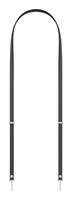 crossbody strap - black