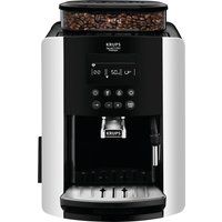 krups arabica digital ea817840 bean to cup coffee machine - silver silver
