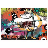 papel pintado 3d - street movie 400x280 cm