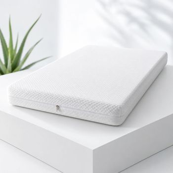 Colchón Multiusos Reversible Para Camping, Camper Y Cama Auxiliar | Espuma De Alta Densidad Con Aloe Vera | 120 × 180 Cm | Altura 10 Cm | Real Confort