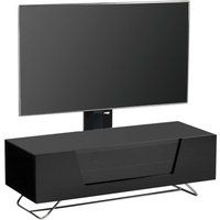 chromium 2 cantilever cro2-1200bkt-bk 1200 mm tv stand with bracket - black black