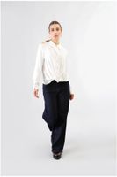 camisa con nudo butter