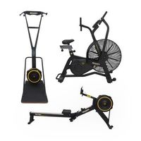 pack maquina de remo row hero  maquina de esqui ski hero  air bike hero z-3 behumax