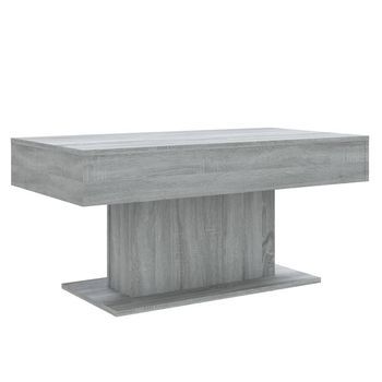 Mesa De Centro 50x96x45 Cm Madera - Gris
