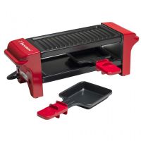 bestron agr102 plancha raclette grill 350w negrorojo