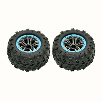 Neumáticos y llantas de recambio para coche RC XLF F22A 1/10, 2 unidades, accesorios de piezas de modelos de vehículos