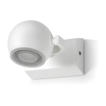Exo Lighting - Aplique De Pared Baòo Moon Led 1x5w Gris-cristal