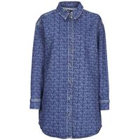 tommy jeans vestido rlx dnm shirt dress ei6137 ext para mujer